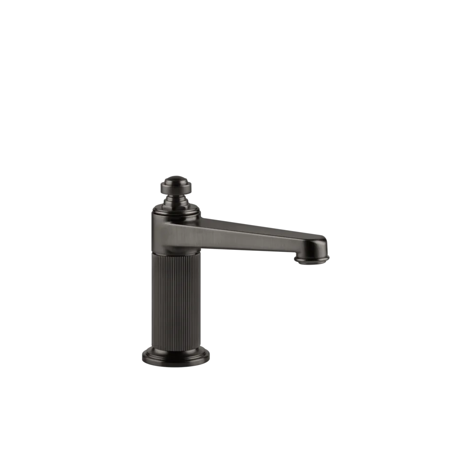 Носик для умывальника 65023 707 Gessi Venti20 ЧЕРНЫЙ МЕТАЛЛ BR. PVD 65023707