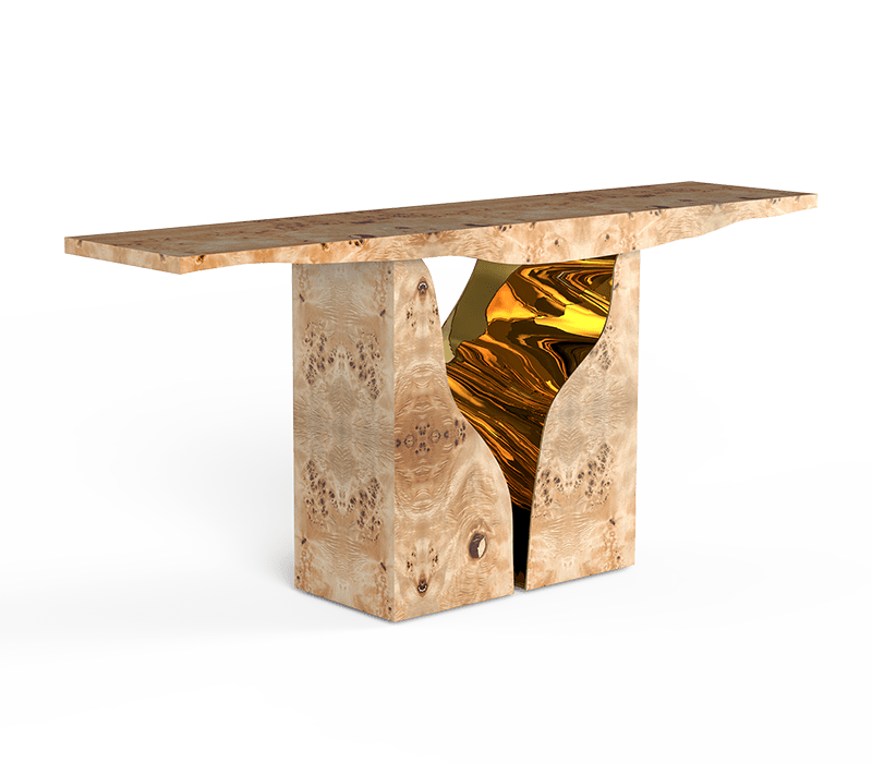 0-075 Консоль из тополя Лапиаза Boca Do Lobo 