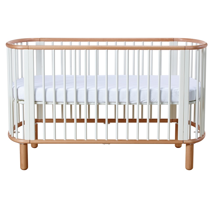 Кроватка Flexa Baby, белая с лакированными ножками, 88х145х75 см 801780195 - Вид №10