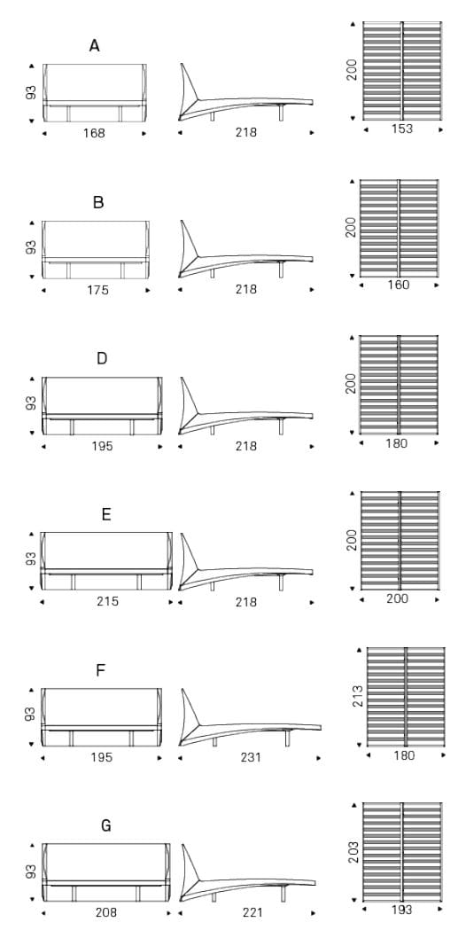 Кожаная двуспальная кровать Cattelan italia DYLAN ARCH-00148390 - Вид №5