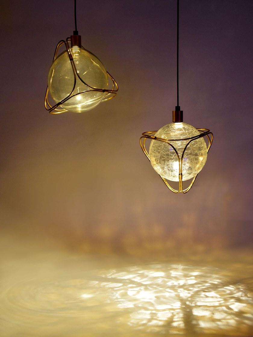 ADesignStudio Светодиодная подвесная лампа из дутого стекла Eon Ads.02.1.14.85 - Вид №2