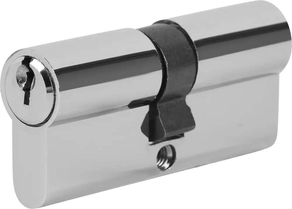 Цилиндр дверной НОРА-М с 5 ключами, хромированный 83684395