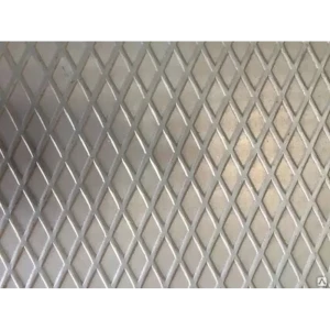 Лист рифленый ромб 3x600x1200 мм, металл