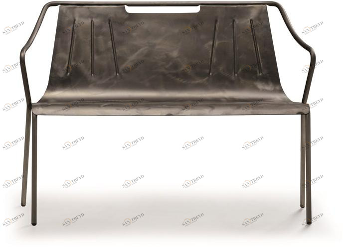 Midj Садовая скамейка из стали с подлокотниками Ola sun-id-1378950