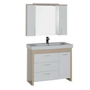 Комплект мебели Aquanet Тиана 100 светлый дуб