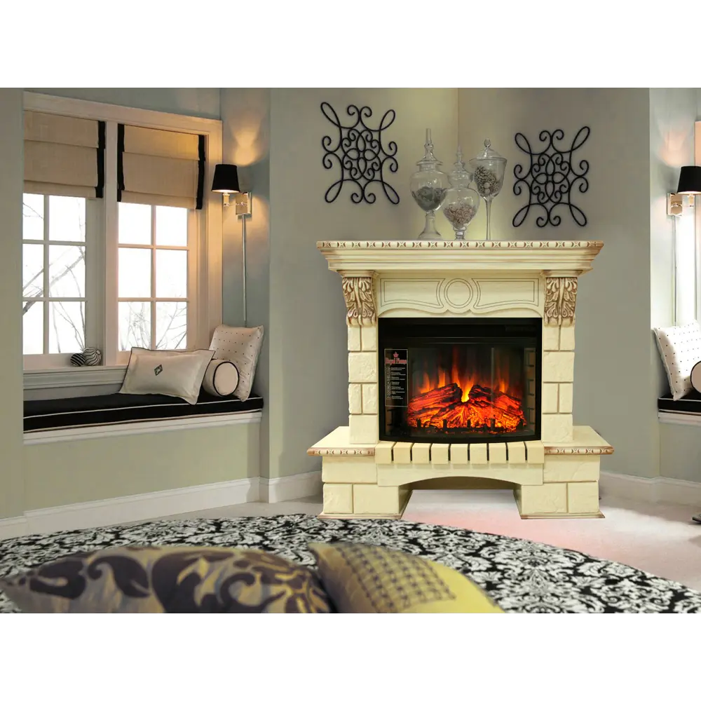 Обрамление Pierre Luxe шампань слоновая кость ROYAL FLAME STLM-2082052 - Вид №2