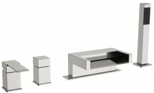 Rubinetterie Mariani Хромированная ванна с переключателем и ручным душем Polar 239-pa