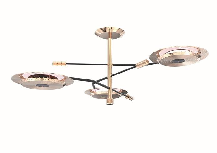 Delightfull Потолочный светильник из латуни Hendrix sun-id-1375249 - Вид №1