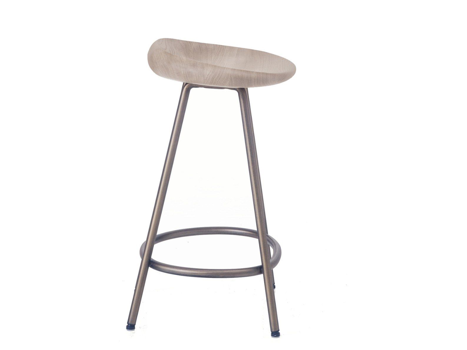 Стул из стали и дерева BassamFellows ARCH-00018126 - Вид №1