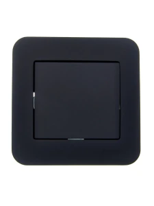 ASTI Выключатель чёрный бархат