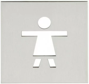 Formani Знак из нержавеющей стали Square Lsqp100e