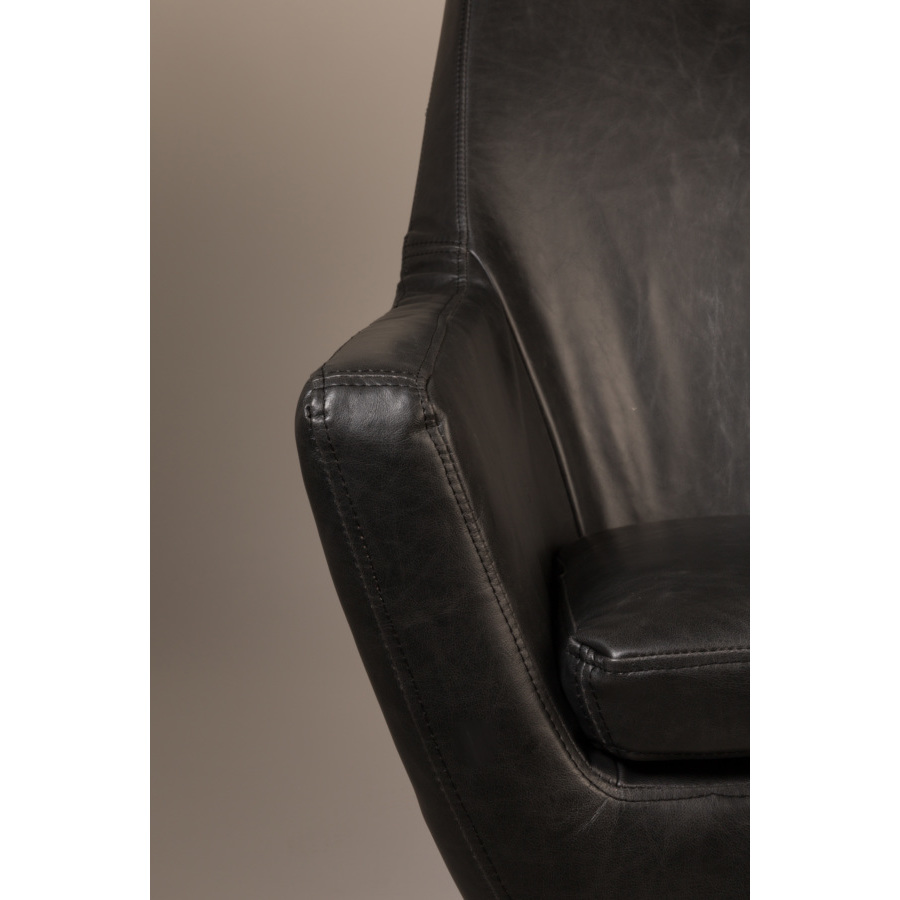Кресло Don черное Dutchbone 3100027 - Вид №7