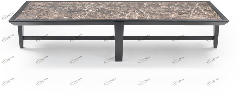 Flexform Прямоугольный мраморный журнальный столик Elliot sun-id-1401265