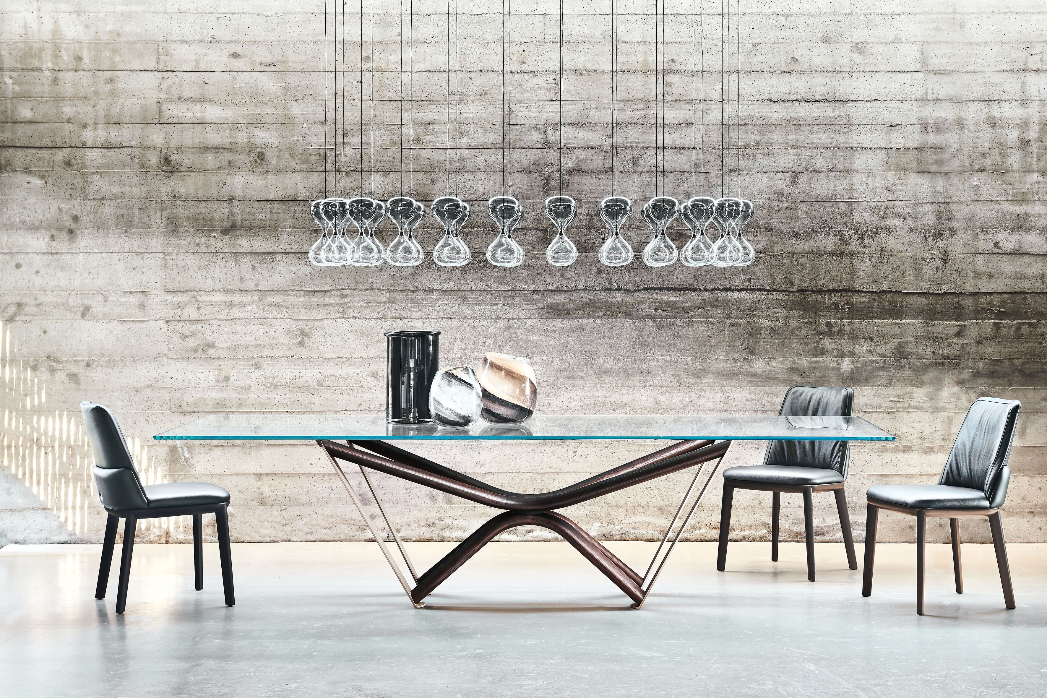 Прямоугольный Хрустальный стол Cattelan italia MARATHON ARCH-00109150 - Вид №1