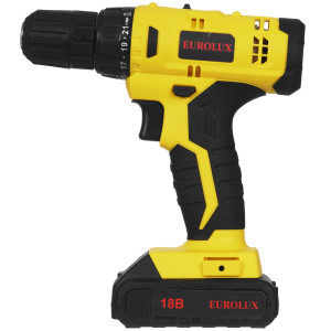 Дрель-шуруповерт Eurolux ДА-18/2Li 9950667