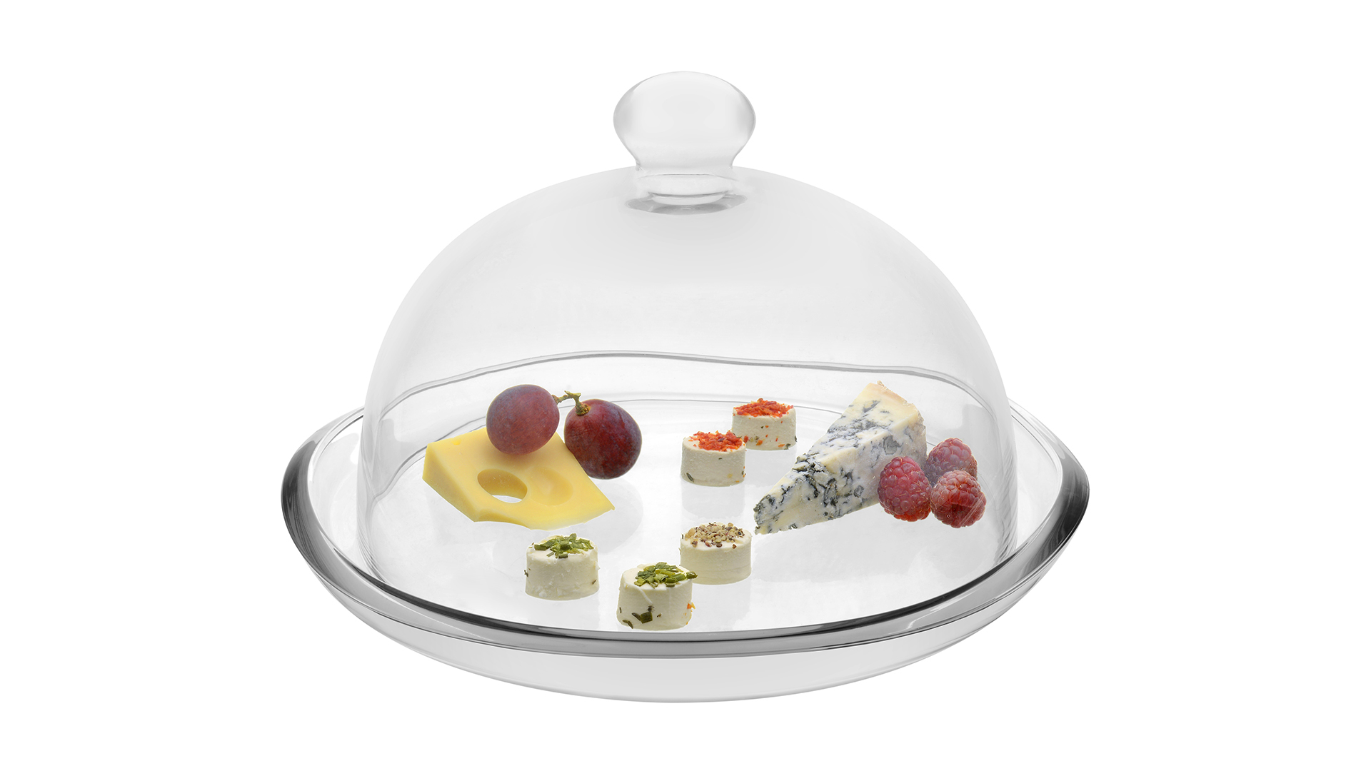 10601679 Vidivi Блюдо Vidivi "Барена" 21см, с крышкой 16см Стекло  - Вид №1