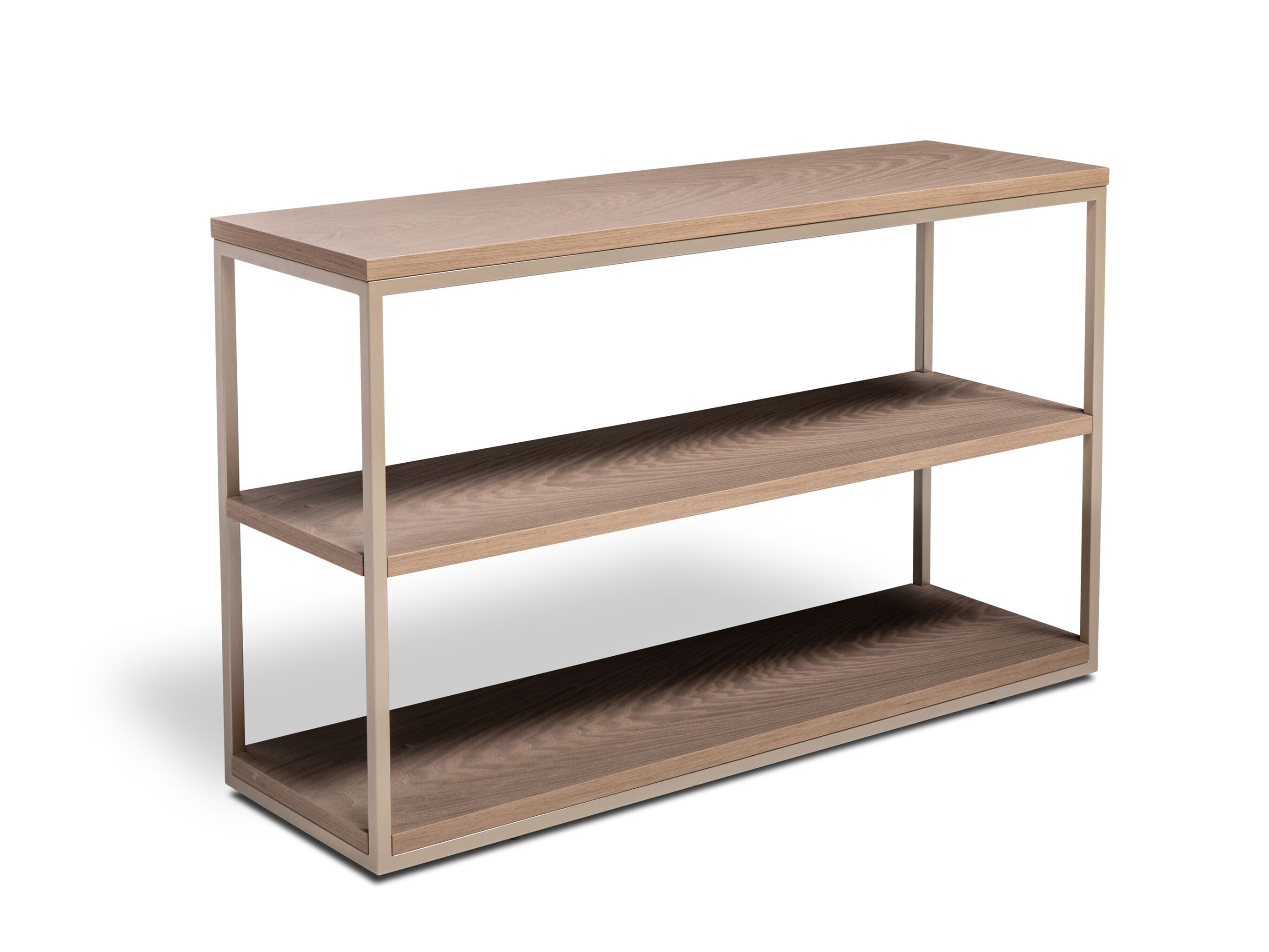 Деревянная прямоугольная консоль с полками Natuzzi Italia кабаре ARCH-00131434 - Вид №2