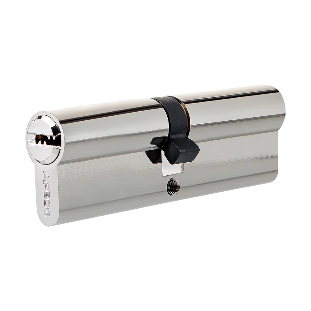 Цилиндр Apecs SM-80-NI, 40x40 мм, ключ/ключ, цвет никель 82276774 STLM-2171055