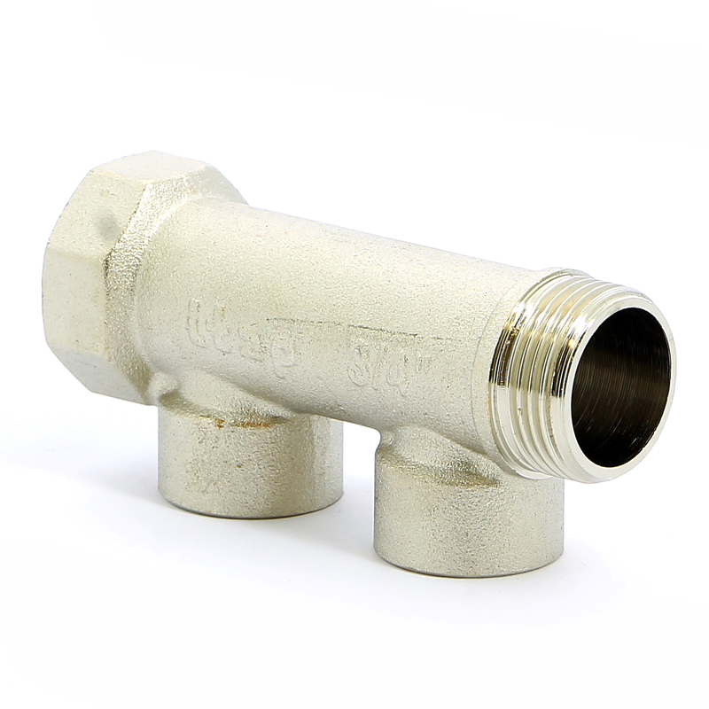 Коллектор НВ 3/4" никелированный ITAP 2 выхода 1/2"В 38мм 450342 - Вид №3