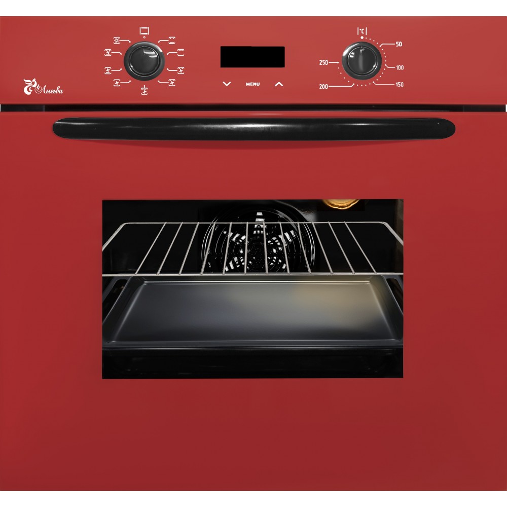 9905498 Электрический духовой шкаф Лысьва ER0007G00 красный STDN-0120660