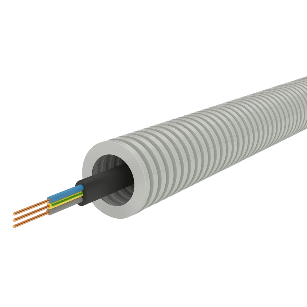 Кабель в гофре Партнер-Электро ВВГпнг(A)-LS 3x1.5 10 м ГОСТ STLM-2035537
