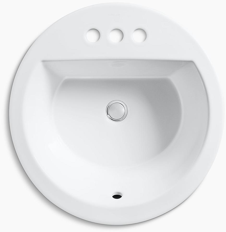 K-2714-4-7 Накладная раковина под столешницу  прямоугольная Kohler  - Вид №3