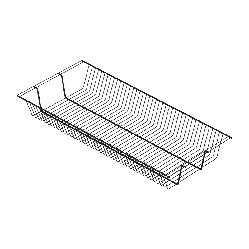 Полка-корзина , 903х406х118 мм, черный LJPS0402 Public Steel Россия 