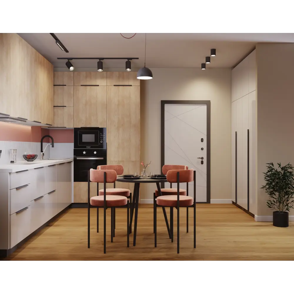 Фасад для кухонного шкафа Аша 44.7x76.5 см Delinia ID ЛДСП цвет белый 82011167 STLM-2138723 - Вид №8