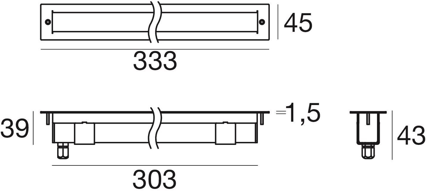 Linea Light Group Настенная светодиодная лестница из алюминия sun-id-1478239 - Вид №2