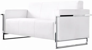 Luxy 3-х местный обитый салазками диван Memoria