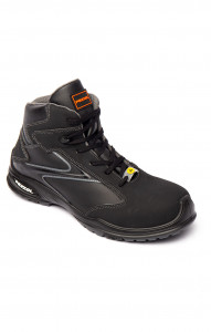 5031718 Ботинки ПЕЦЦОЛЬ ЛЕОПАРД c композитным подноском и проколозащитной прокладкой черные  Летняя обувь размер 42