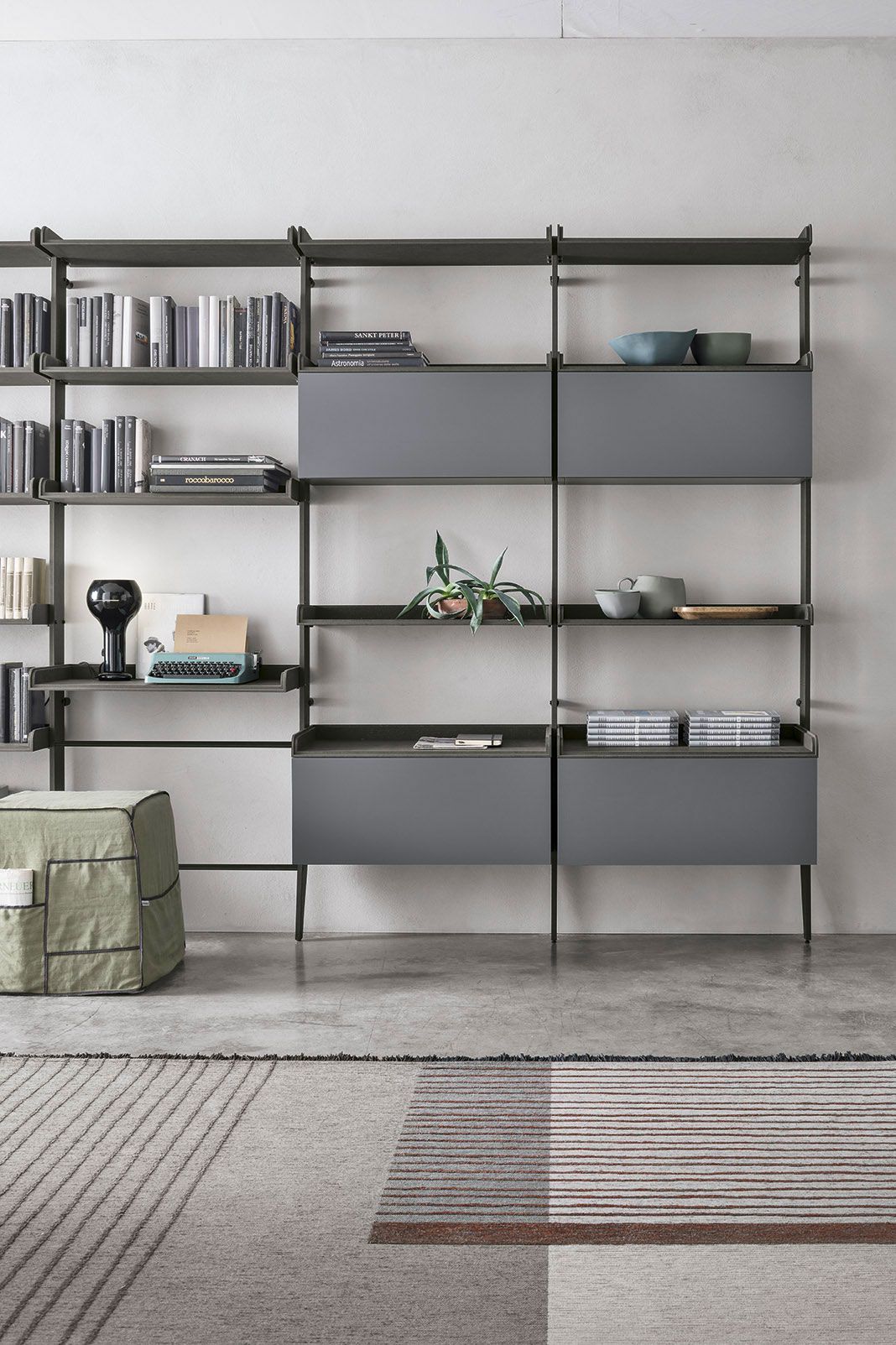 Секционная настенная Книжная полка TOMASELLA Time ARCH-00094195 - Вид №1