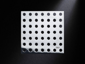 Слив для душа из полированной стали