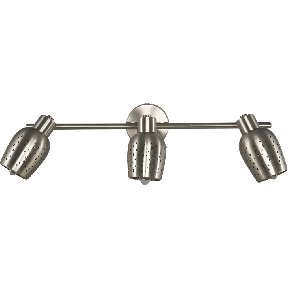 Спот поворотный Siena 3 лампы 6 м² цвет сатин никель Escada STLM-2119983