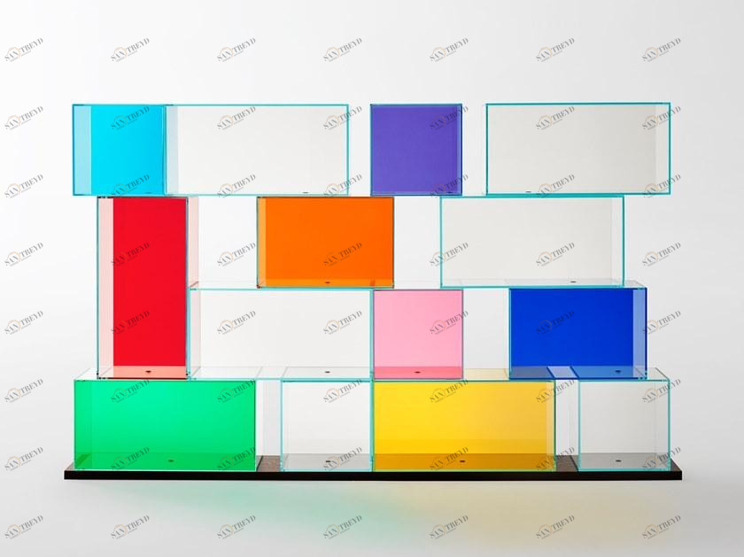 Glas Italia Модульный книжный шкаф из стекла sun-id-1459090