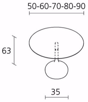 Alias Круглый стол с бетонным основанием Saen sun-id-1412746 - Вид №6