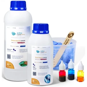 Смола эпоксидная для ювелирных работ Artline Creativity Honey 1 кг