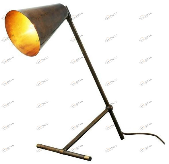 Mullan Lighting Регулируемая настольная лампа из латуни  Mltl029 