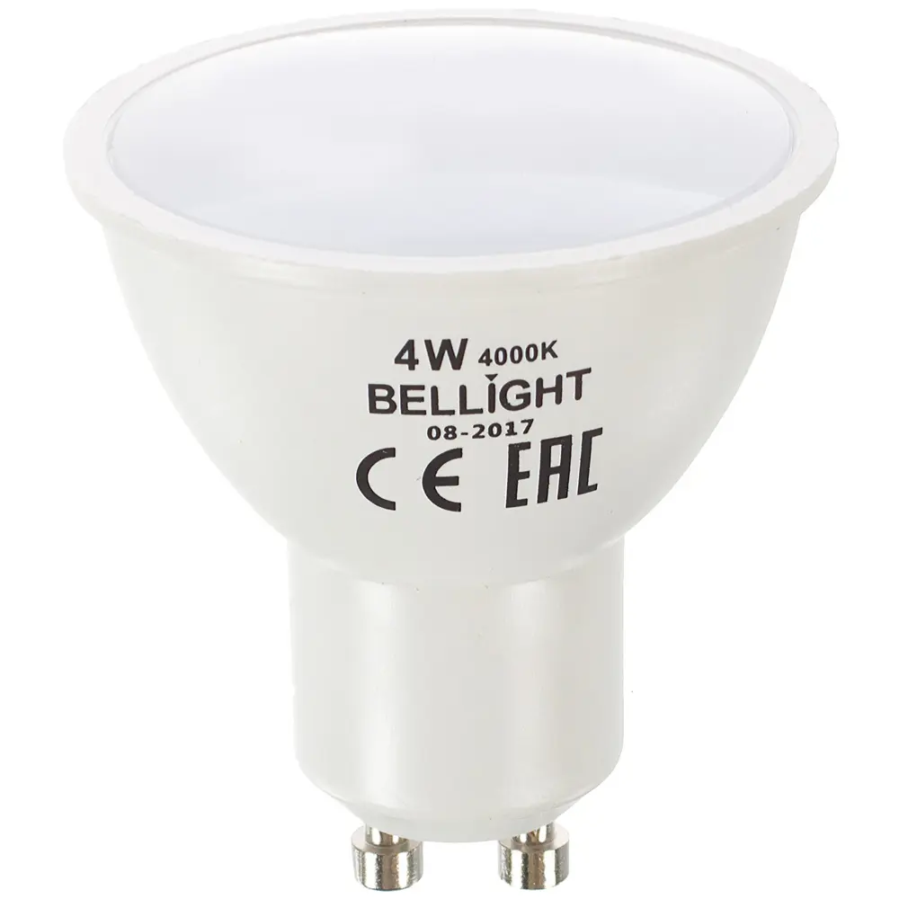Лампа светодиодная Bellight MR16 GU10 4Вт 270 Лм свет холодный белый 18706319 STLM-2084962 