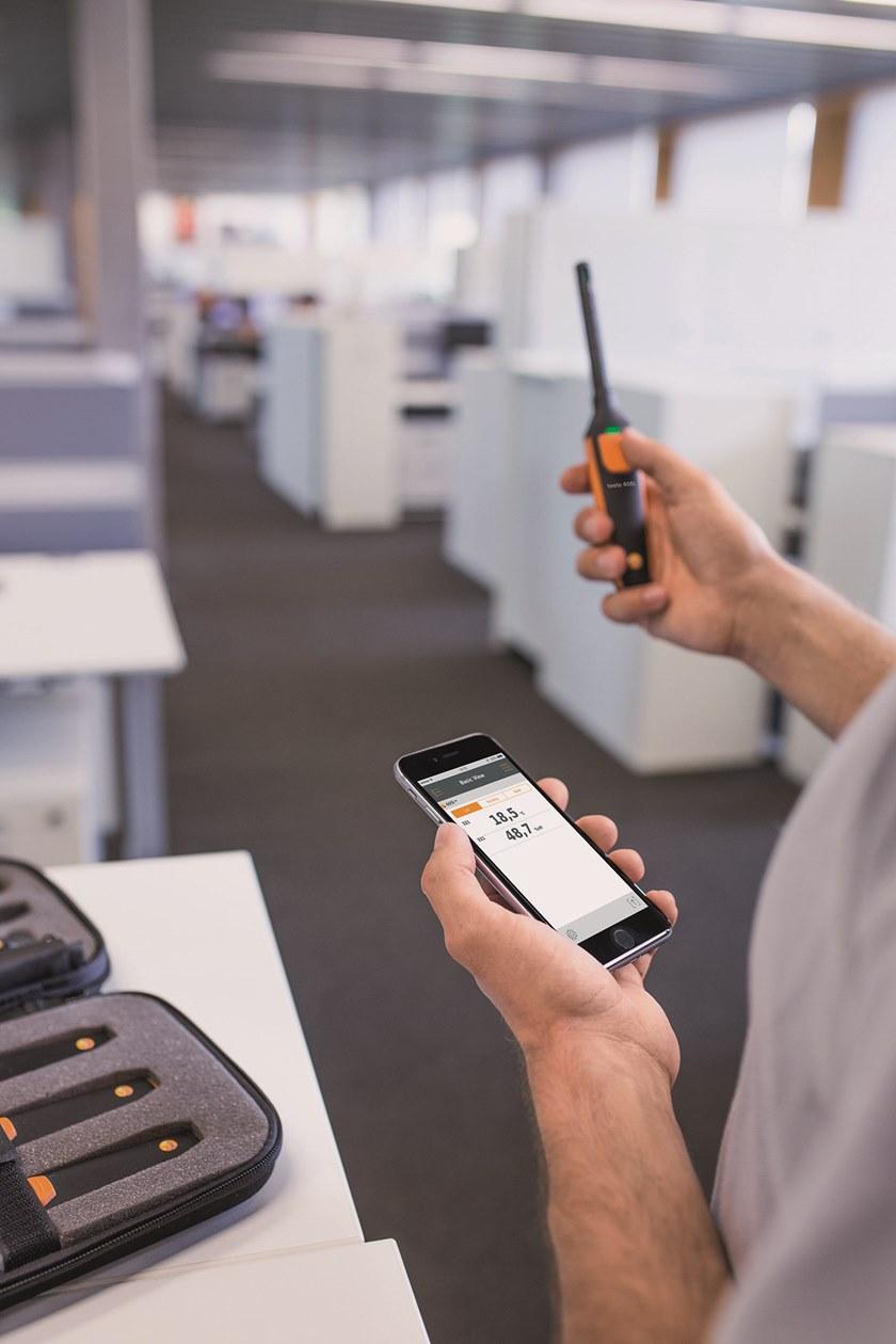 Testo Bluetooth термогигрометр Smart probes 0560 1605  - Вид №2