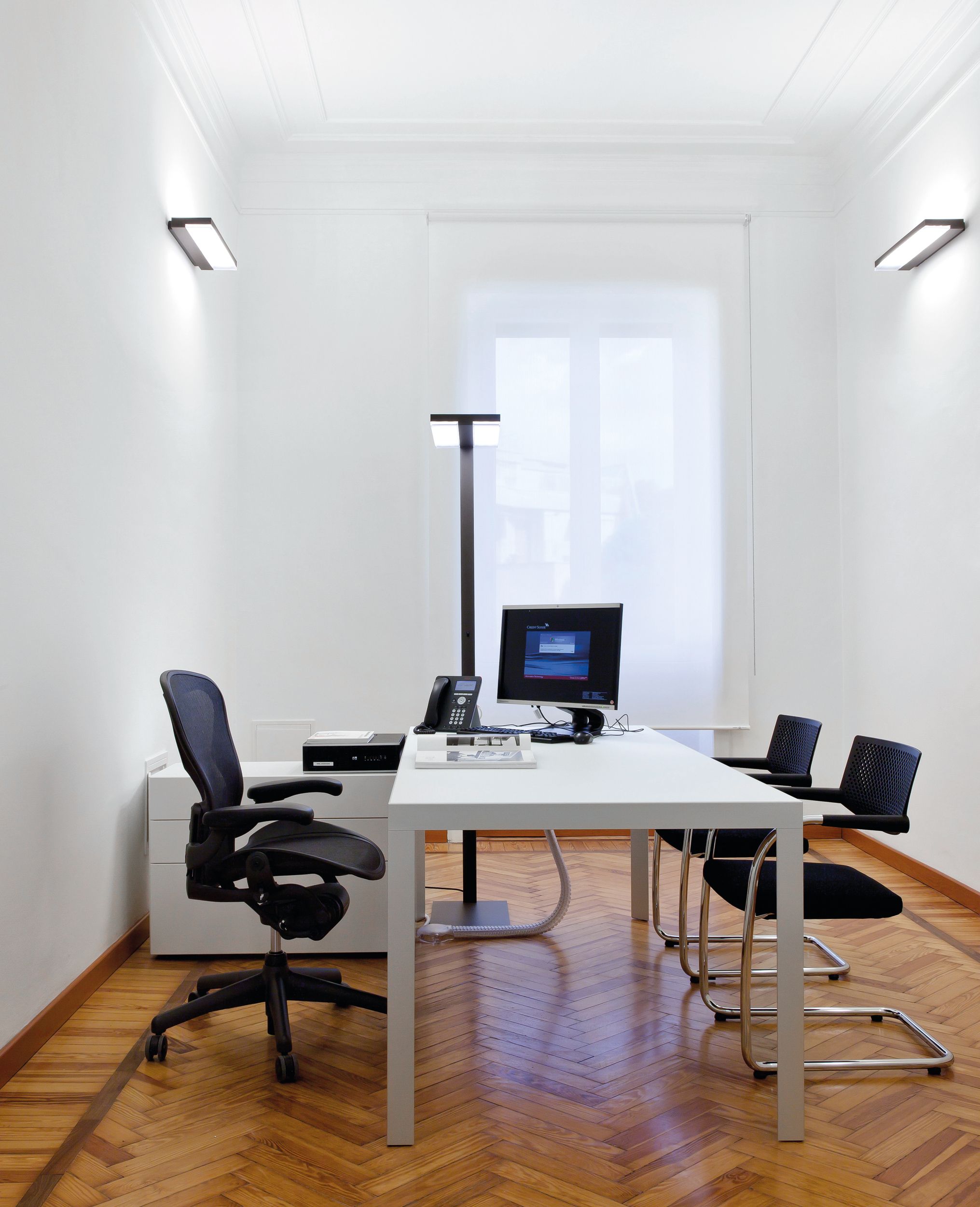 Алюминиевый светодиодный торшер Artemide шоколад ARCH-00141392 - Вид №7