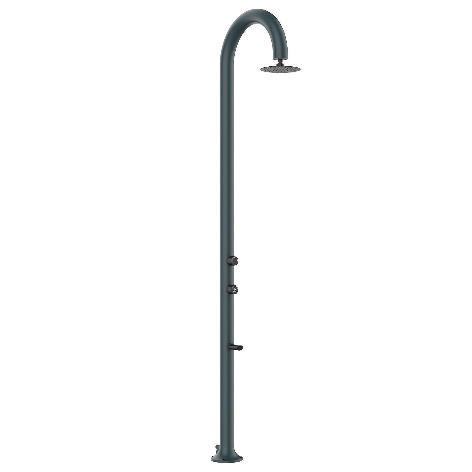 Алюминиевый душ на открытом воздухе с душем SINED LUNA ARCH-00061814 - Вид №14