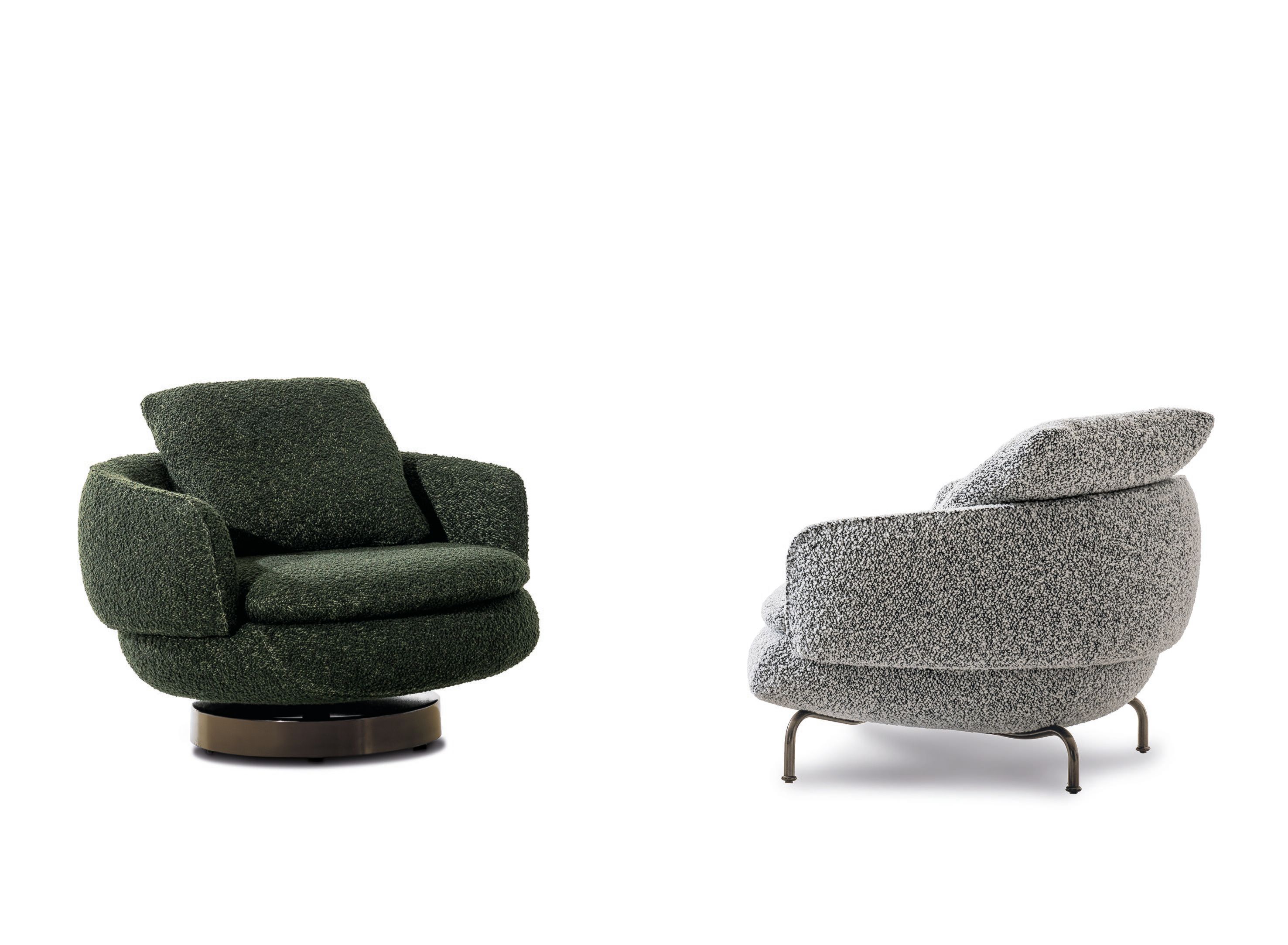 Тканевое кресло с подлокотниками Minotti Vivienne ARCH-00025283