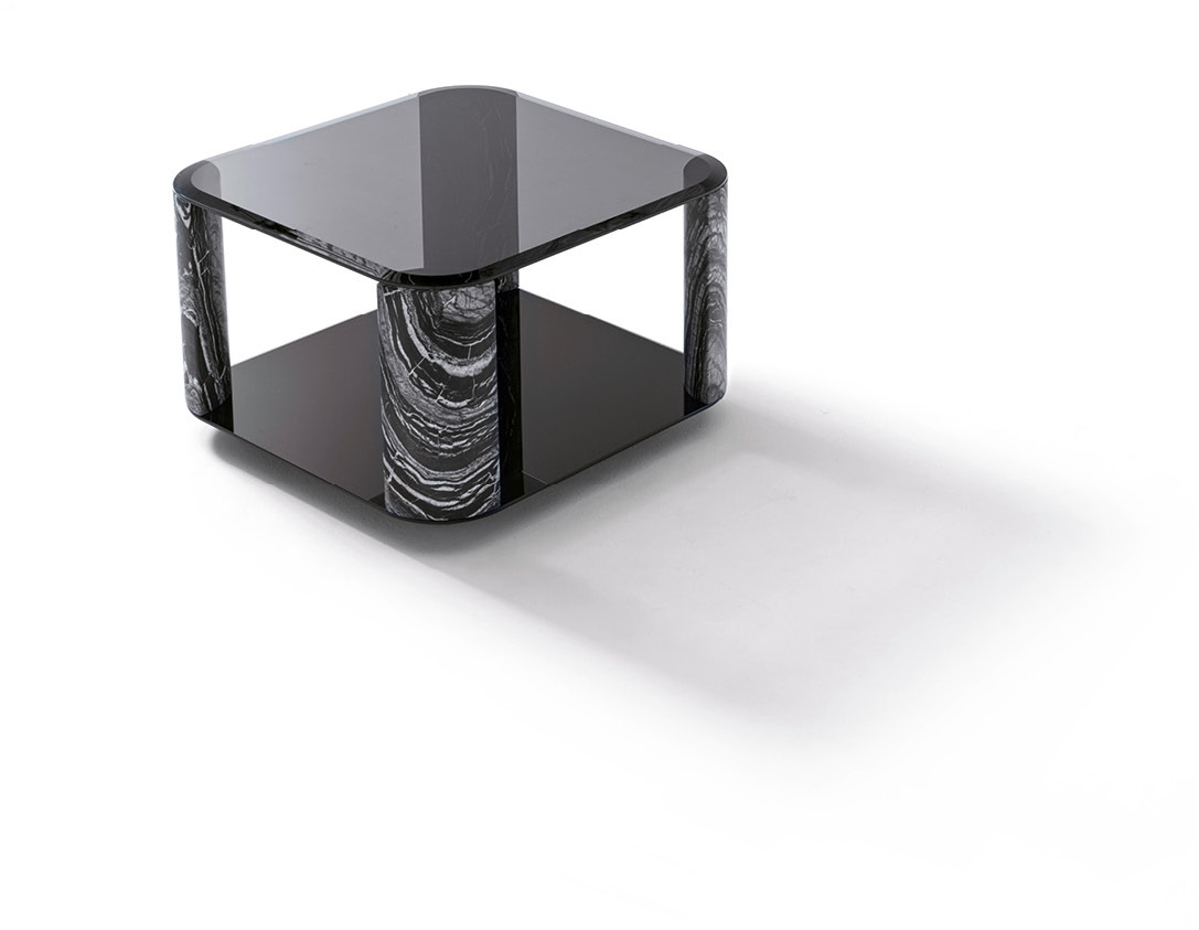380/68 Mirage квадратный большой приставной столик - giorgio collection