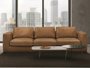 Bodema 3-х местный кожаный диван