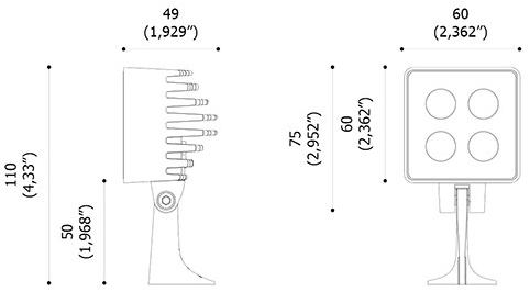 Aldabra Алюминиевый светодиодный уличный проектор Luxor sun-id-1502567 - Вид №10