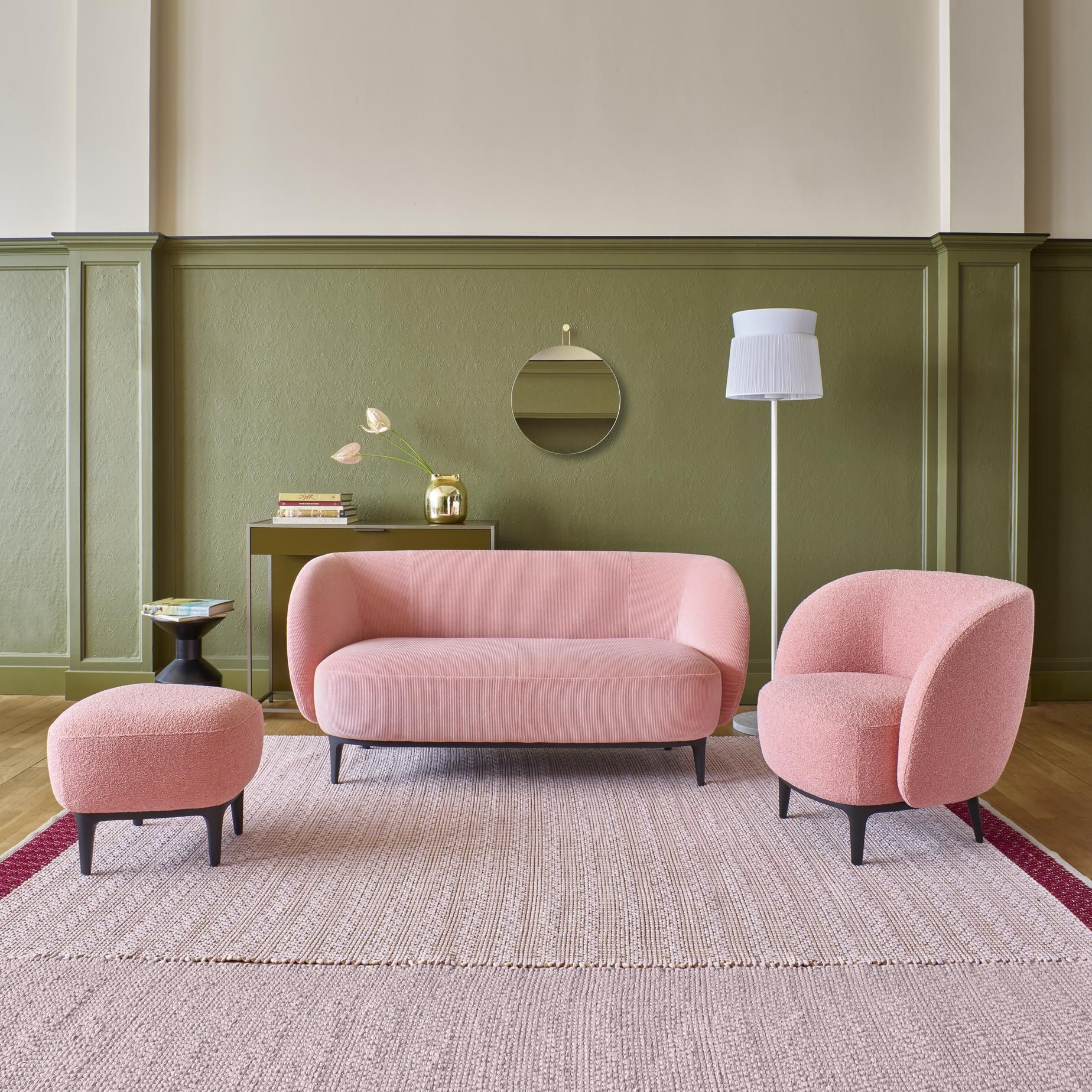 Съемное тканевое кресло с подлокотниками Ligne Roset Soufflot ARCH-00094575 - Вид №3