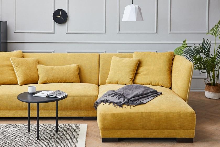 Grado Design 3-х местный тканевый диван с шезлонгом Halle Hal - sf - rc - Вид №4