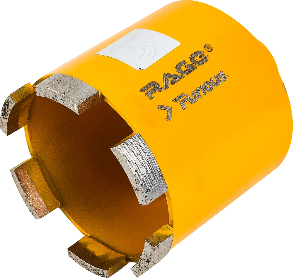 Алмазная коронка RAGE 72 мм с пылеудалением для бетона 89356900