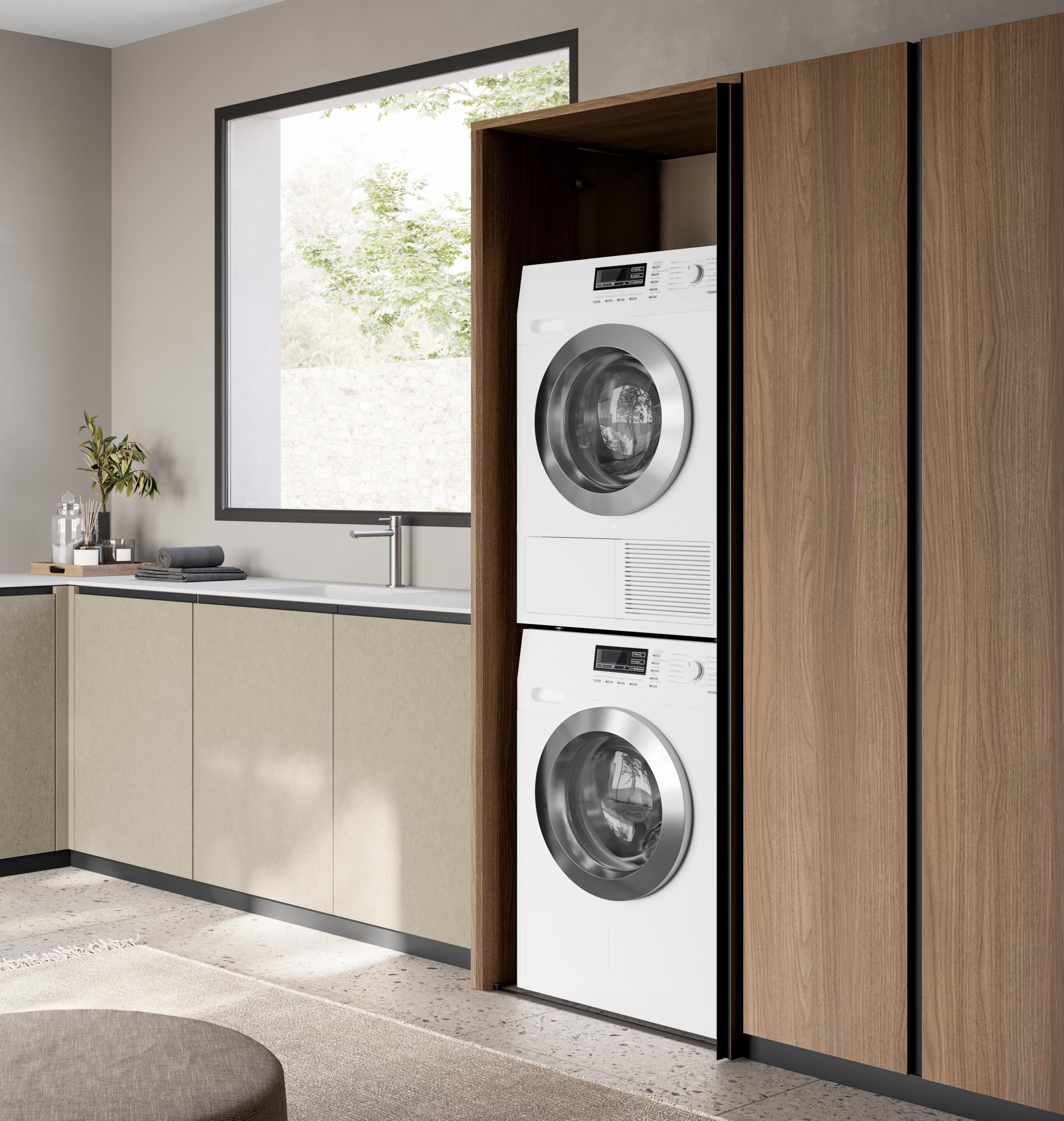 Шкаф для стиральной машины Birex IDROBOX COMP.7 ARCH-00128830 - Вид №2